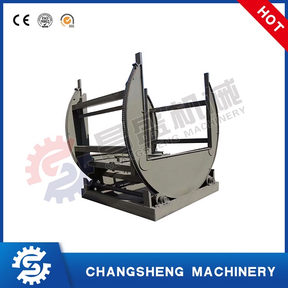 Board overturning machine for plywood making 