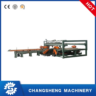 Plywood Double Dimension Trimming Saw High Precision Auto